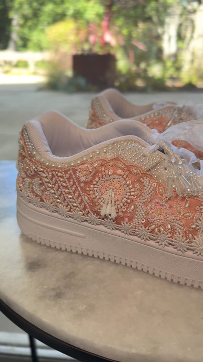 DILKASH Sneakers {Peachy Fuzz}