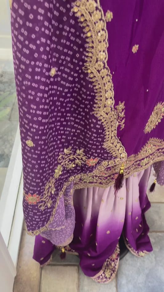 NEETA Ombré Gharara