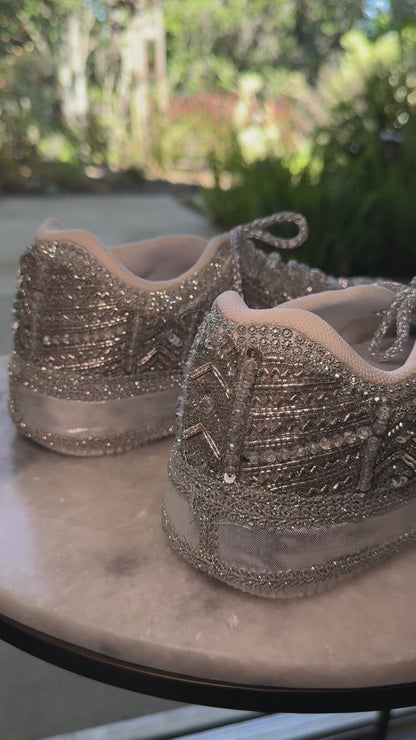 DILKASH Sneakers {Silver Streak}