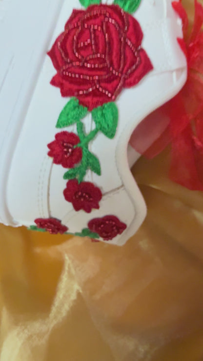 DILKASH Sneakers {Red Rose}